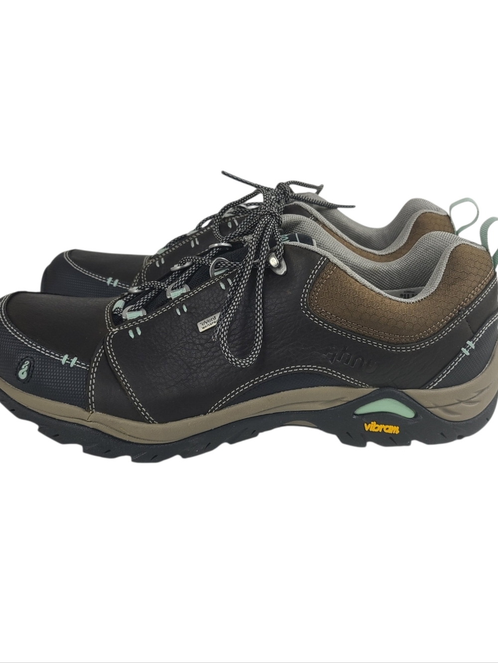 Ahnu Montaro II eVent Waterproof Brown Leather Hiking Shoes Women's Size 11